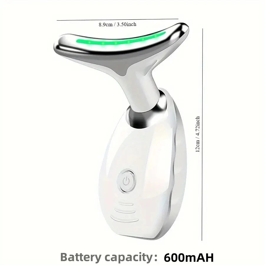 7 Color LED Neck Vibrator Beauty Gift