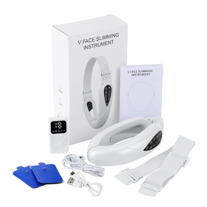V Line Face Lift Facial Massager Handheld Facial Massager with LED Screen