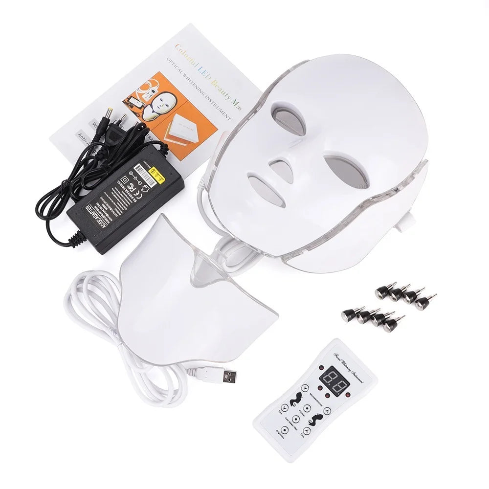 7 Color LED Mask with Photon LED