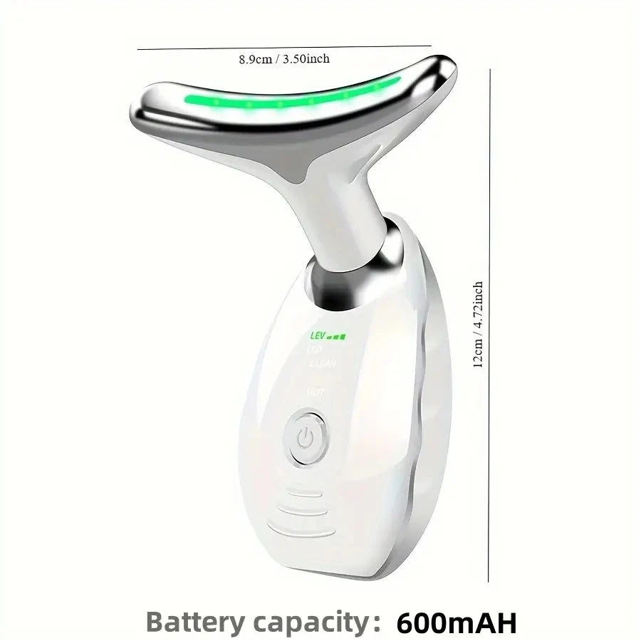 7 Color LED Neck Vibrator Beauty Gift