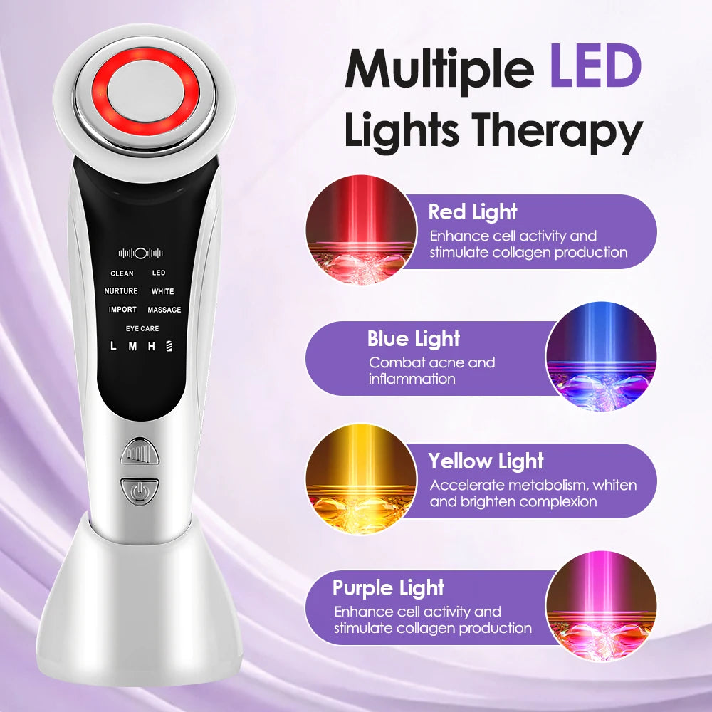 EMS LED Facial Massager