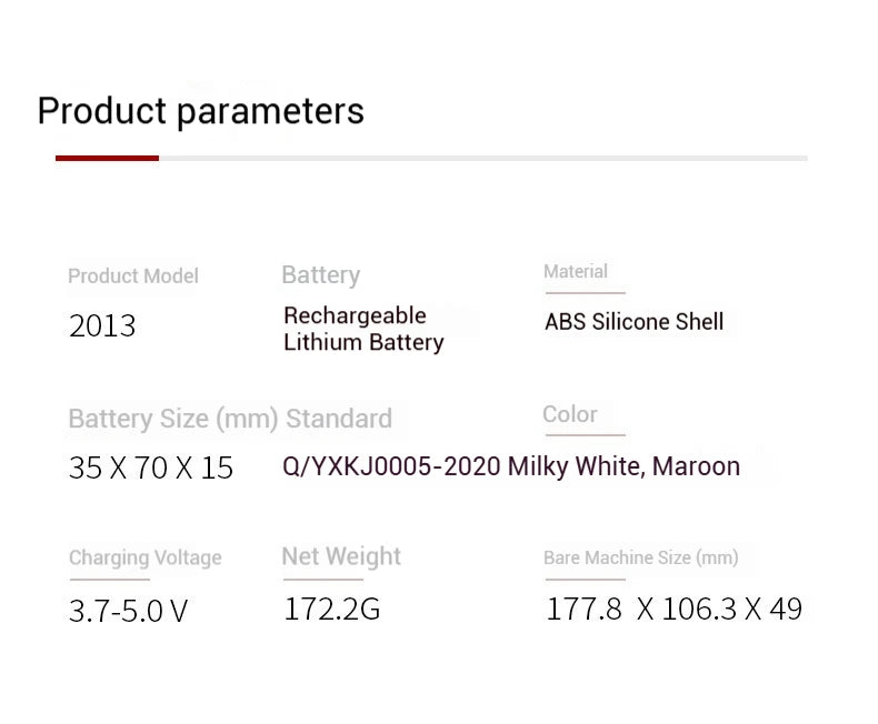 V Line Face Lift Facial Massager Handheld Facial Massager with LED Screen